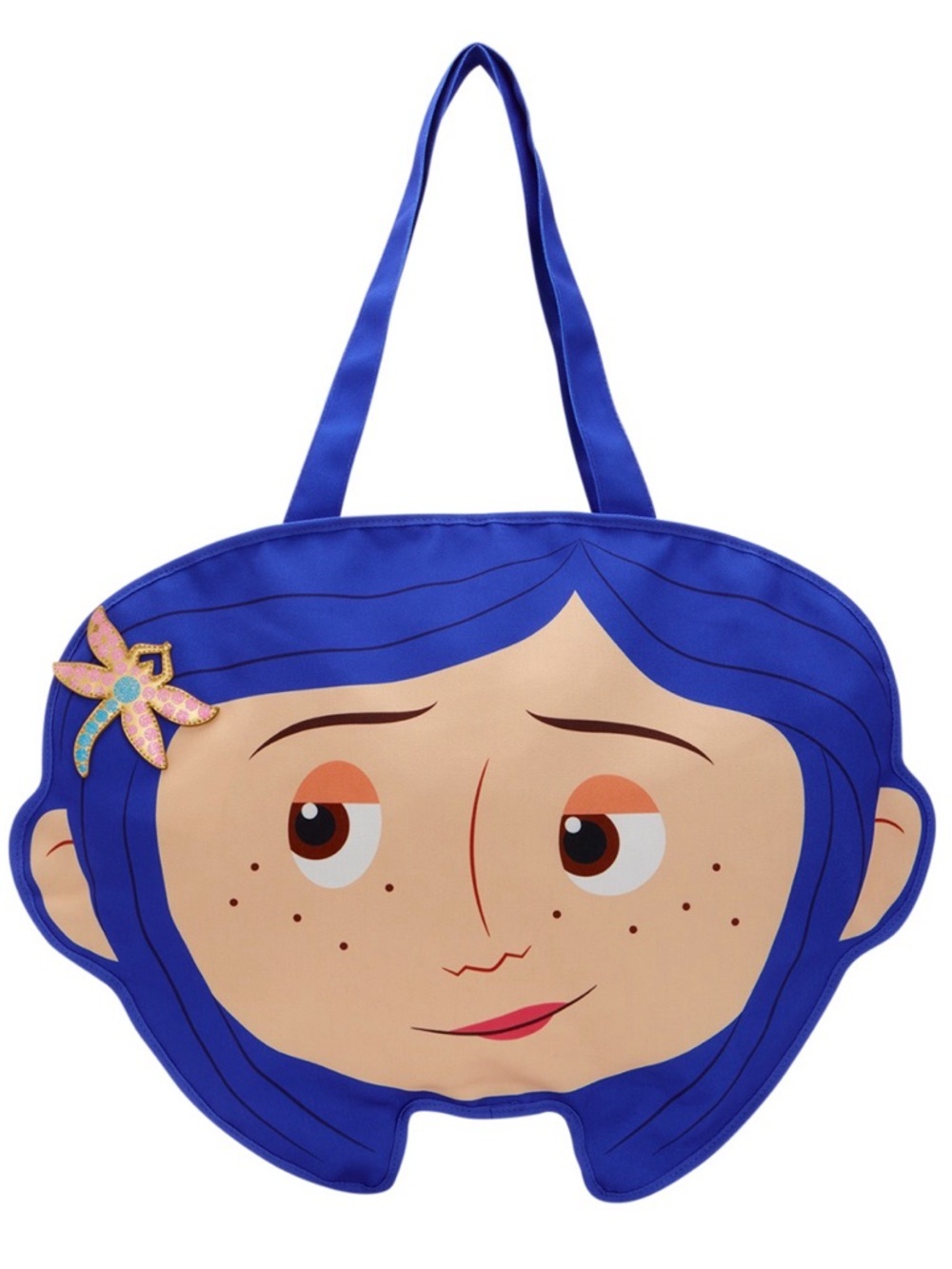 NWT Loungefly Coraline Cosplay Oversized Canvas Tote Bag